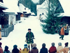 Pohádková vesnice se natáčela ve skanzenu Zuberec (foto: ČT)