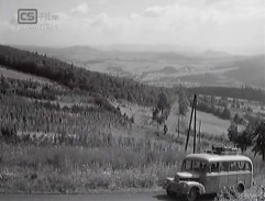 průjezd krajinou k Větrné hore