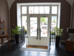 východ z hotela Kašperk