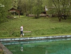 bazén na Dymkovom ranči