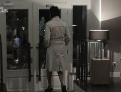 východ z hotela Kašperk