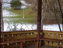 V hudebním pavilonu