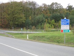 výjazd z diaľnice