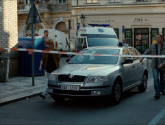 Příjezd k Rohanově vraždě