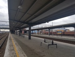 na stanici v Ostrave