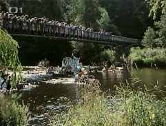 Řeka u obce Klokočí