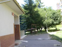 Pan Sovák hledá před domem ztracenou korunu