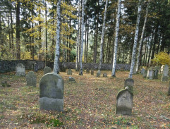 Bajnyš na hřbitově