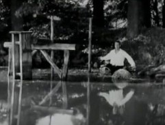 Vojtěch jde do rybníka