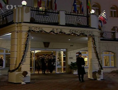 Zuzana odchází z večírku