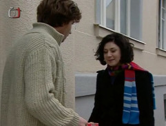 Katka donesla dárek Ivanovi