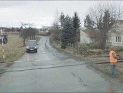 Na přejezdu