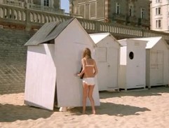 Krádež převlékací budky