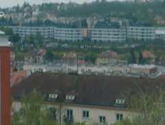 pohľad z okna Remetovho bytu