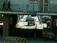 príjazdová cesta do nemocnice