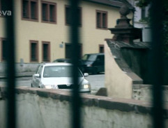 vjazd na zámok Na vyhlídce