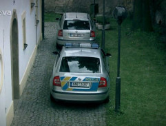 pred zámkom Na vyhlídce