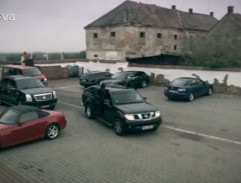 na dvore reštaurácie Zlaté slunce