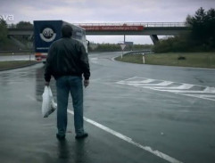 výjazd z odpočívadla