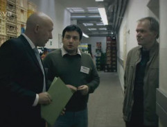 na chodbe supermarketu