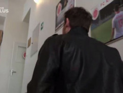 na chodbe FC Rapid Praha