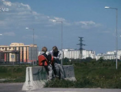 pri kruhovom objazde