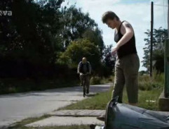 pred domom Procházkových