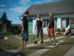 na dvore u Procházkových