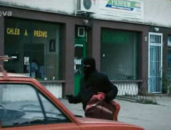 pred poštou v Unhošti