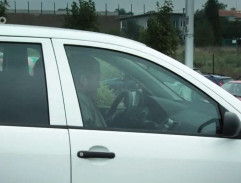 parkovisko pred firmou Transboat