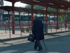 Na autobusovém nádraží