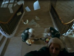 Lokajové na schodišti