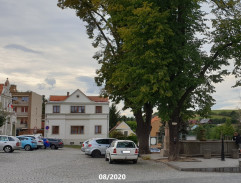 pred budovou Bezpečnosti