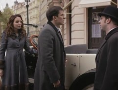 pred módnym salónom