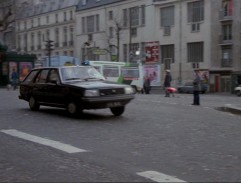 René v policejním voze