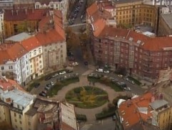 námestie vo Výstrkove