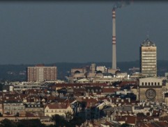 Panorama s komínem