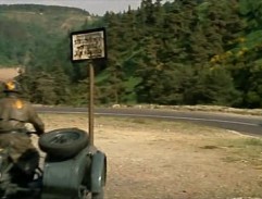 Silnice u zříceniny