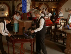 Přípravy ve vinárně