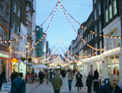 Předvánoční ulice