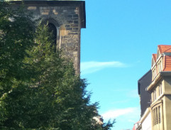 Petrská věž s ptákem