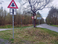 Křižovatka v Německu