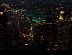 pohled na noční město