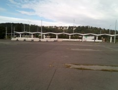 Před nádražím Braník