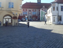 Nákupy na náměstí v Kamenici