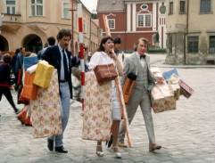 Nákupy na náměstí v Kamenici