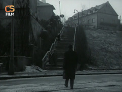 Schody do ulice Nad vodojemem