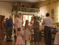 Oslava babiččiných narozenin