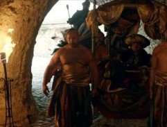 sultánov vyslanec na odchode z hradu