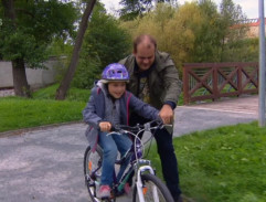 Výuka jízdy na kole